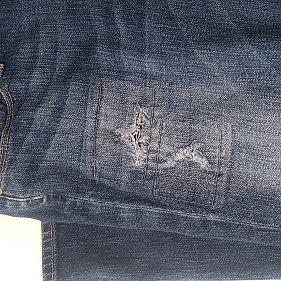 Womens Paige Skyline Ankle Peg Jeans 27 Jessie Tear & Repair - Picture 7 of 7